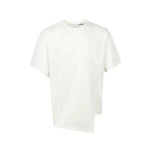 Y-3 Yohji Yamamoto Asymmetrical Unisex T-Shirt With Logo Size Medium NWT